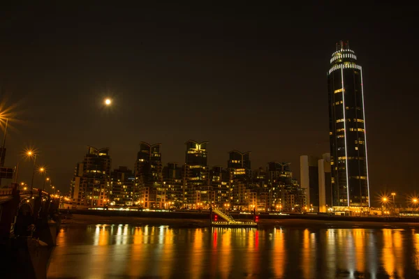 London Thames Southwark bank — Stock Photo, Image