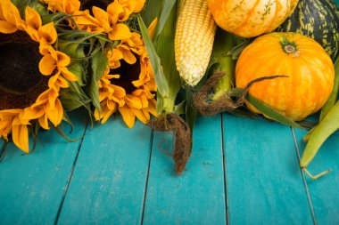 Masada taze sebzeler