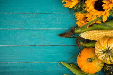 Masada taze sebzeler