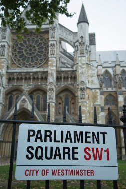 Parliament Square sign clipart