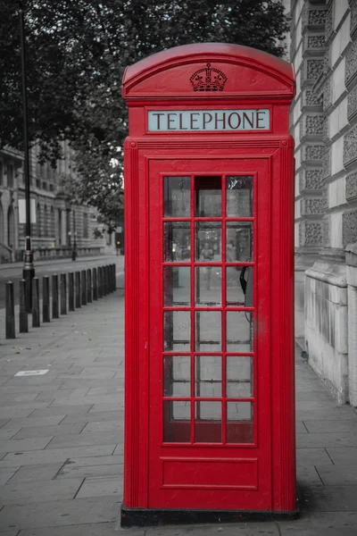 Cabine telefónica em Londres — Fotografia de Stock