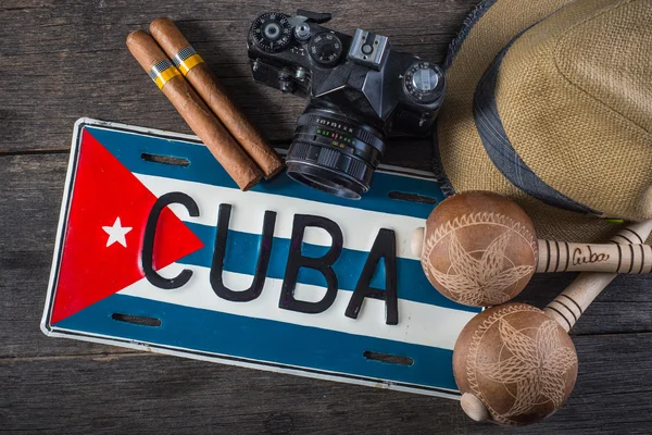 Antecedentes relacionados con la cultura Cuba —  Fotos de Stock