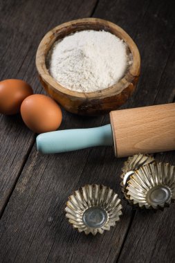 Evde pişirme için hazırlık