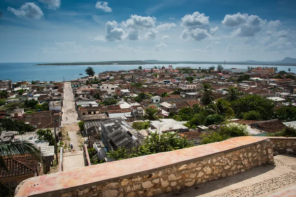 Cuba traditional colonial village of Gibara in Holguin province — 스톡 사진