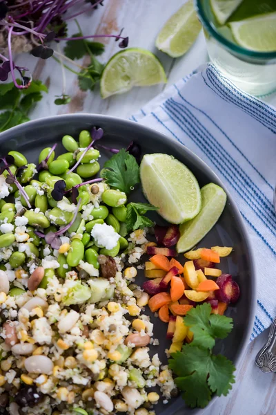 Wholefood vegetarische salade — Stockfoto