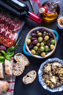 İspanyolca tapas seçimi
