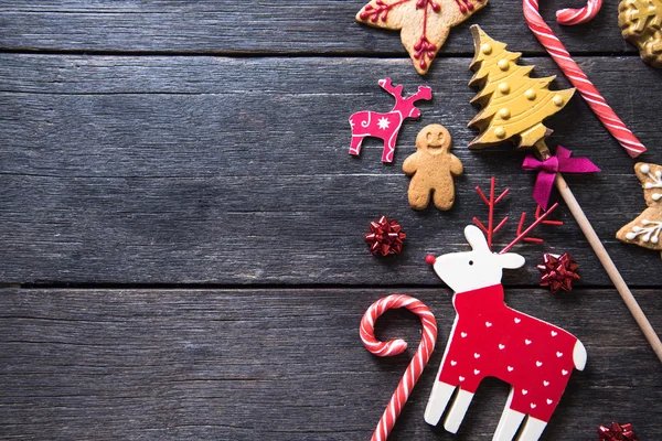 Noël bonbons décorés maison festive — Photo