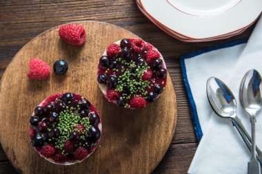 Berry cheesecake fıstık fındık