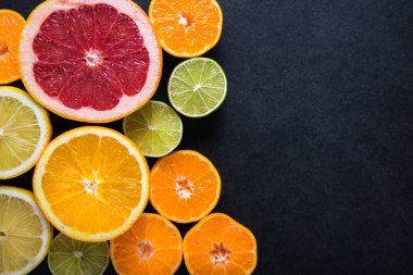 Taze narenciye, sınır arka plan