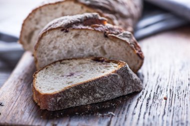 Esnaf ekmek ekmek dilimlenmiş