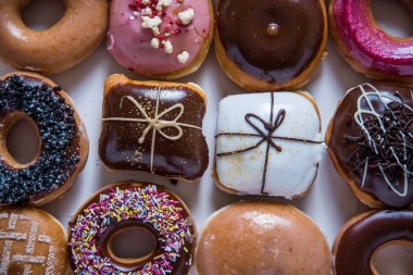 Office brunch sonu, bir düzine Donuts