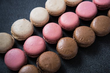 Fresnch geleneksel macarons