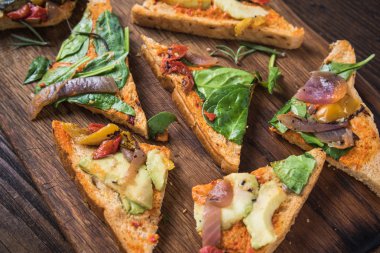 Diyet kavramı, sağlıklı sandviç