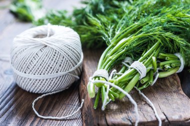 Aromatik otlar ve baharatlar bahçesinden