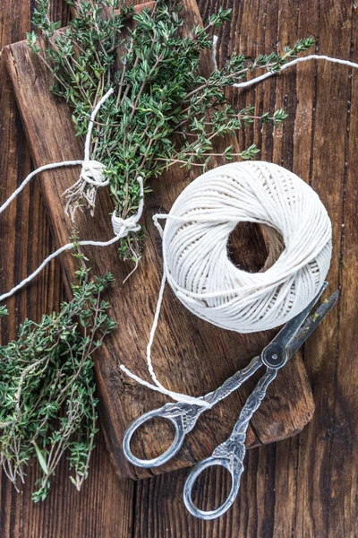 Aromatische kruiden en specerijen uit tuin — Stockfoto