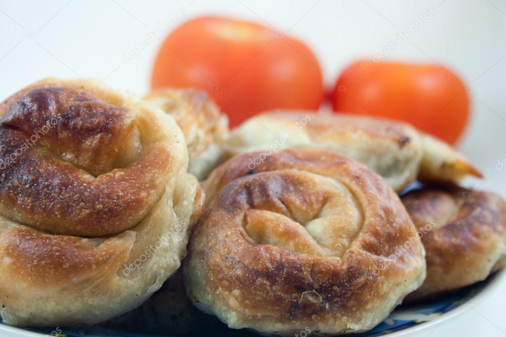 Rolled traditional pie
