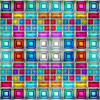 Sorunsuz doku parlak renkli arka plan 3d çizim