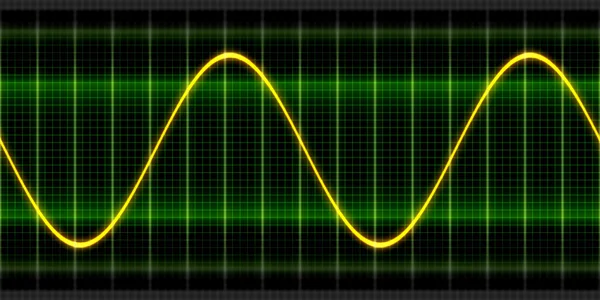 Texture wave oscilloscope — Stock Photo, Image