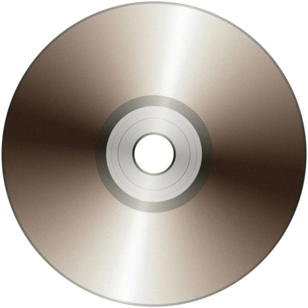 Beyaz illüstrasyon üzerinde izole edilmiş CD nesne 3 boyutlu illüstrasyon.