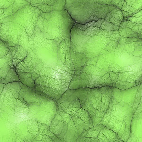 Seamless texture abstract green with black hairs veins, fantastic texture — Stock Photo, Image