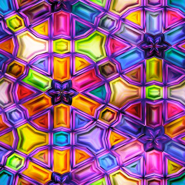 Textura perfecta de la ilustración brillante colorida del patrón de la abstracción —  Fotos de Stock