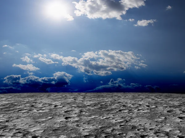 Desert Planet fantastic photos — Stock Photo, Image