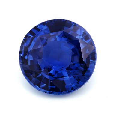 Natural Blue Sapphire cemstone clipart