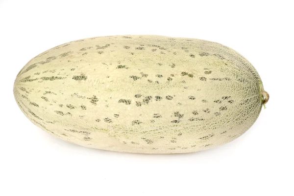 Ganze Melone auf weißem Hintergrund — Stockfoto