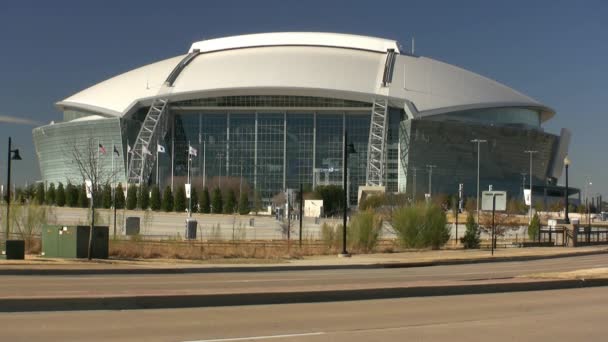 Dallas Cowboys stadionban Arlington Texas — Stock videók