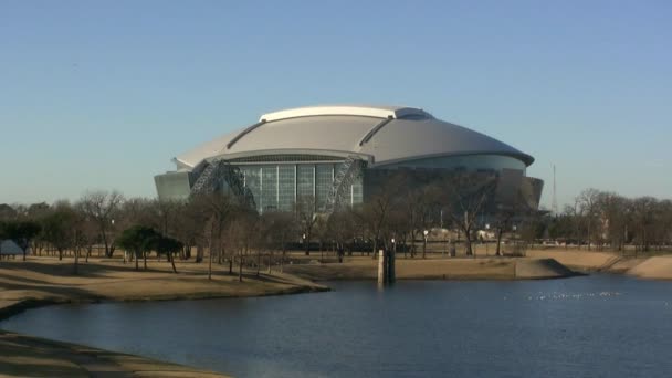 Dallas Cowboys Football Stadium — Video Stock