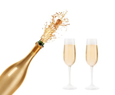 şişe şampanya