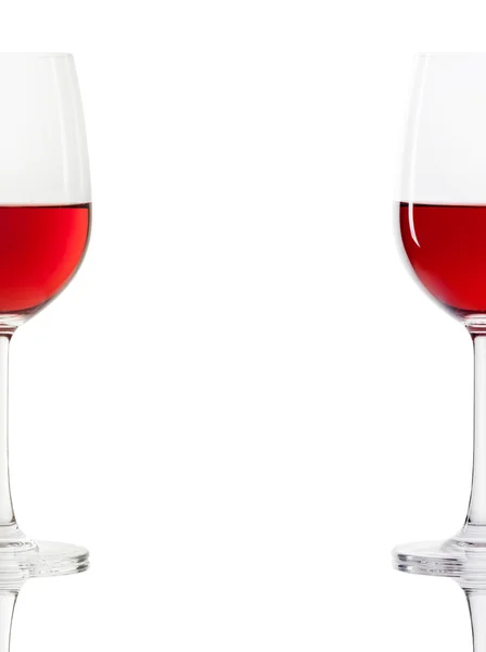 Rode wijn in een glas — Stockfoto
