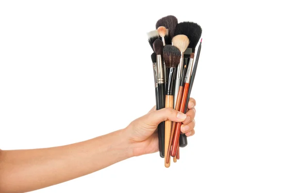 Brosse de maquillage professionnelle — Photo