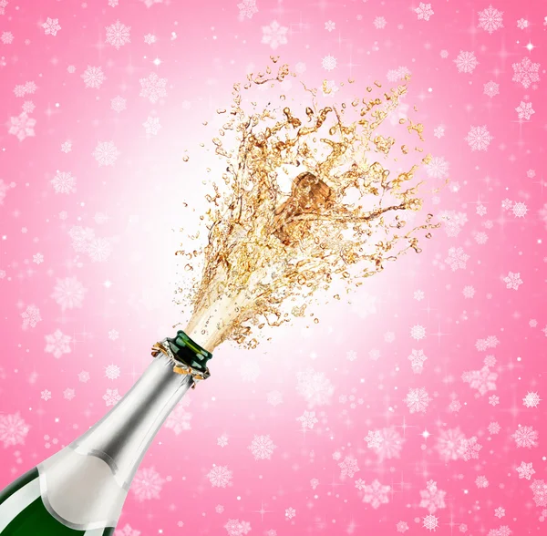 Flaska champagne — Stockfoto