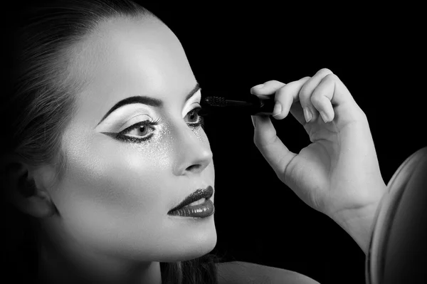 Professionelles Make-up-Konzept Stockfoto