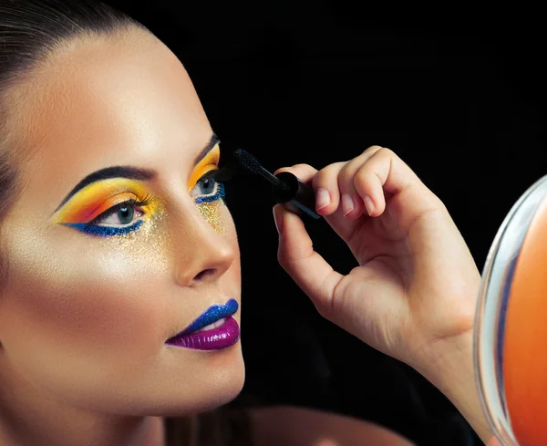 Profesjonalny makijaż koncepcja — Zdjęcie stockowe