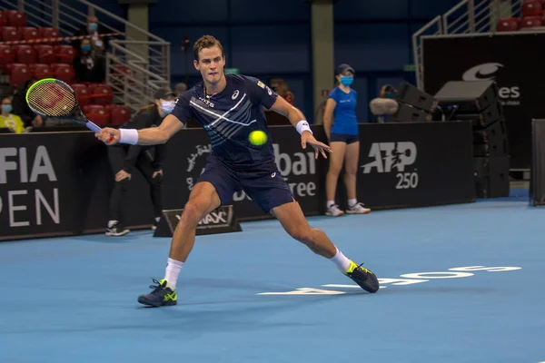 Sofia November 2020 Vasek Pospisil Can Plays Atp Sofia Open — Stock Photo, Image