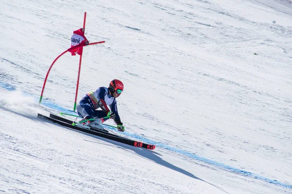 Bansko Bulgaria February Giovanni Borsotti Ita Compeing Audi Fis Alpine Стокова Картинка