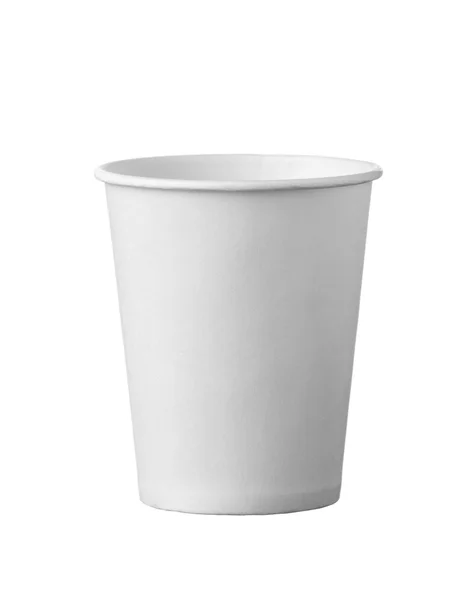 Fast-Food-Tasse für Getränk. isoliert auf weißem Hintergrund. — Stockfoto