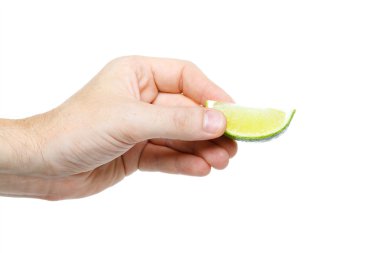 el izole üzerinde beyaz arka plan kireç