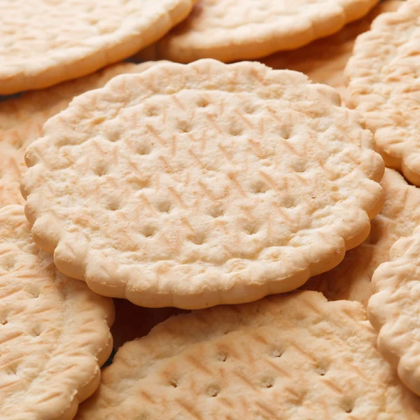 Delicious fresh cookies as background — Stock Photo, Image