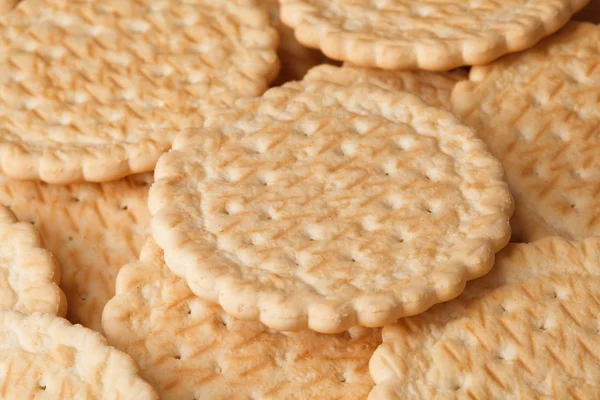 Heerlijke verse koekjes als achtergrond — Stockfoto