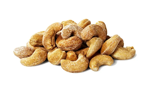 Högen med cashewnötter — Stockfoto