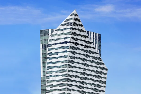 Top of modern office building — Stock Photo, Image