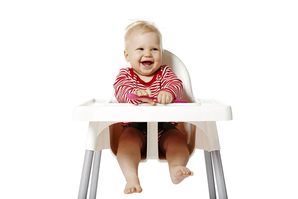 Bebé esperando para la cena — Foto de Stock