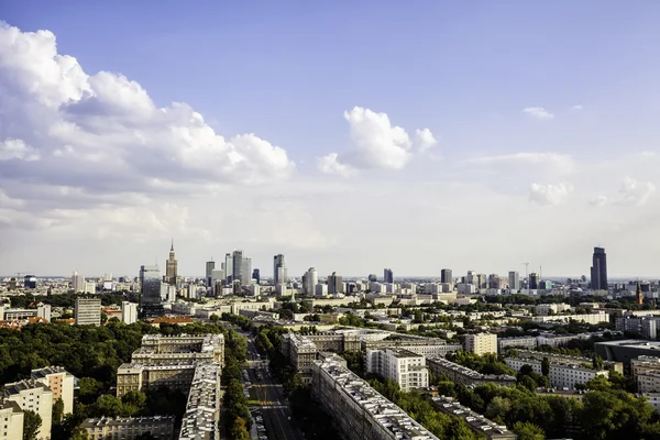 Varşova Panoraması — Stok fotoğraf