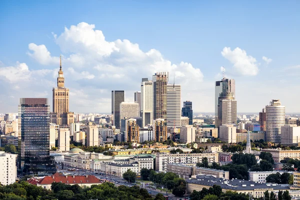 Warsaw downtown — Stock Photo, Image