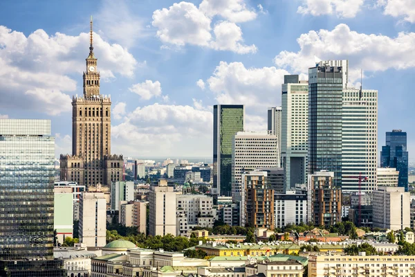 Warsaw downtown — Stock Photo, Image
