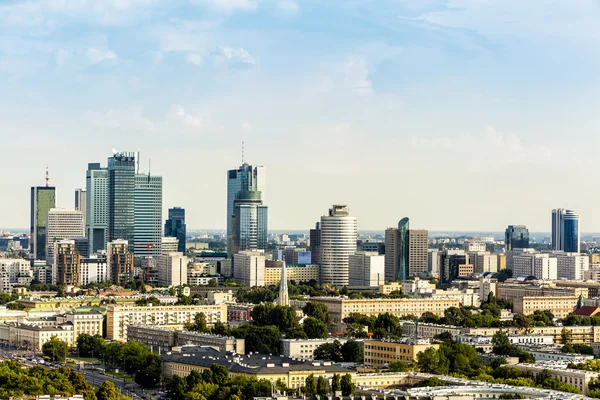 Warszawa businesscenter — Stockfoto