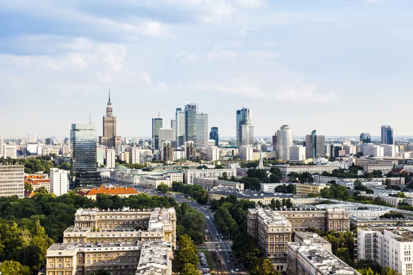 Warschau centrum Stockfoto